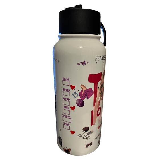 Taylor Swift Starbucks Enchanted themed Water bottle TS 1989 Reputation Folklore - Picture 4 of 8